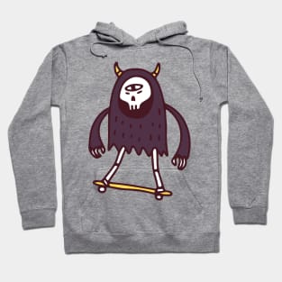 Grim skate Retro Hoodie